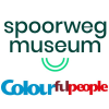 Spoorwegmuseum via Colourful People-logo