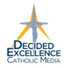 Decided Excellence Catholic Media-logo